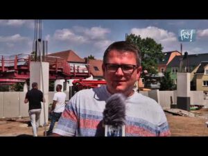 Spatenstich beim REWE-Markt in Dippoldiswalde